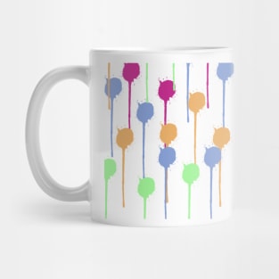 Multicolor Paint Drips Mug